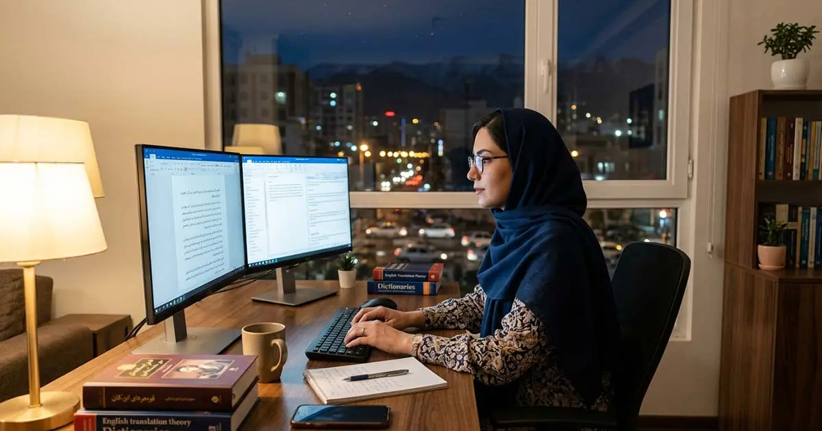ترجمه فارسی به انگلیسی با زرین ترجمه