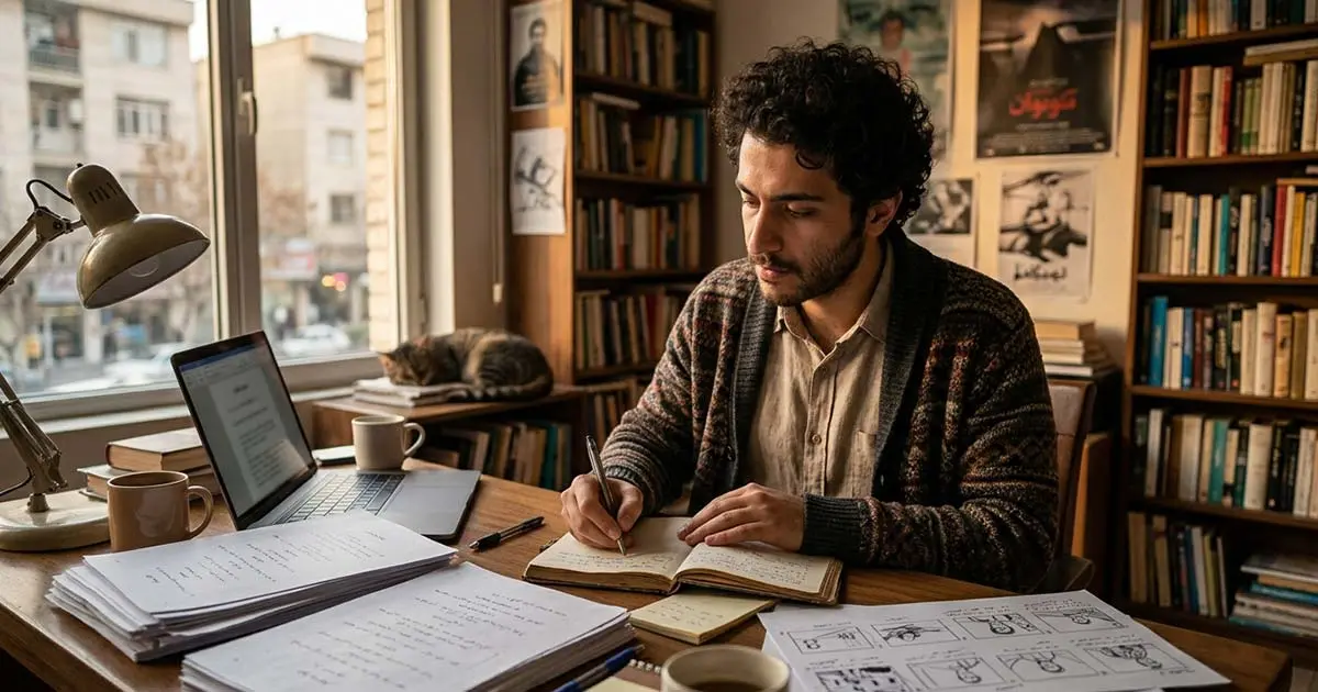 سناریو نویسی حرفه‌ای با زرین ترجمه