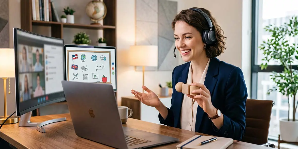 تدریس آنلاین زبان انگلیسی